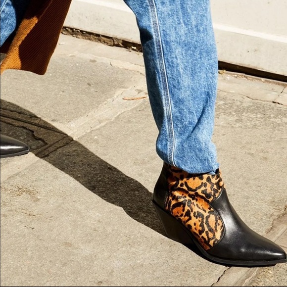 Free People Shoes - NWOT Free People Kaydence Leopard Boots